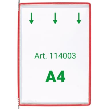 Djois Sichttafel A4 rt 10St
