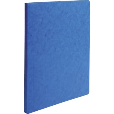 Exacompta Aktendeckel A4 Rücken gerillt blau