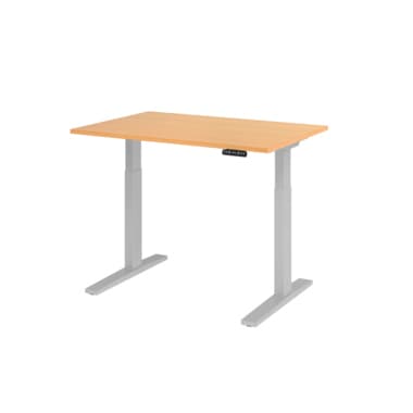 Hammerbacher Schreibt. el.120x80cm si/buche