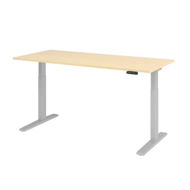 Hammerbacher Schreibt. el.180x80cm si/ahorn