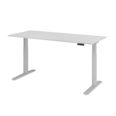 Hammerbacher Schreibt. el.180x80cm si/gr