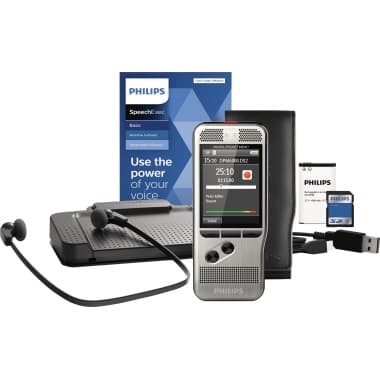 Philips Diktiergerät Digital Pocket Memo Starter Kit