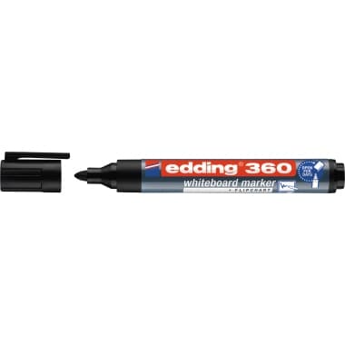 edding Boardmarker 360 1,5- 3mm Rundspitze sw