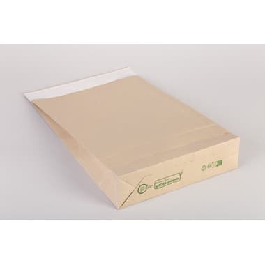 flexiPAK Faltenbeutel Graspapier 250x50x353mm 300St