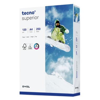 inapa tecno Kopierpapier Superior A4 120g 250Bl.