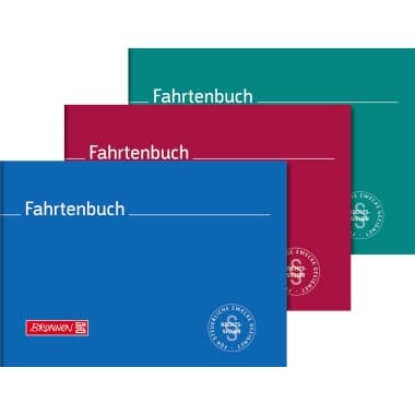 Brunnen Fahrtenbuch DIN A6 40Blatt