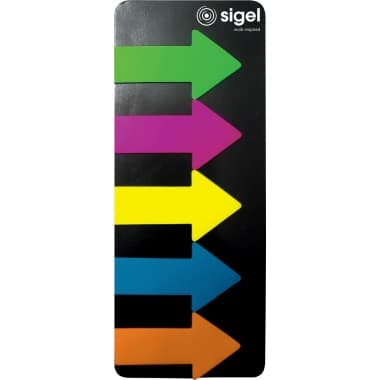 Sigel Haftmarker Big Arrow 55x137mm sort 125 Bl.