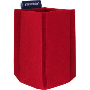 magnetoplan Stiftehalter magnetoTray small rot