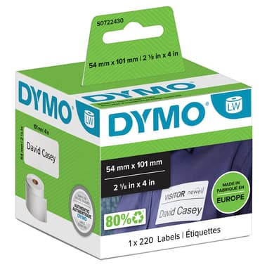 Dymo Versandetikett LabelWriter 101x54mm ws 220St