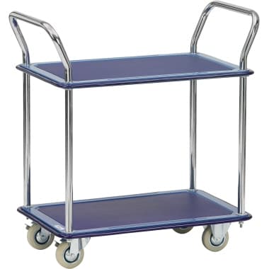 fetra Transportwagen 120 kg 74x48cm 2Etagen