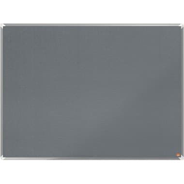 Nobo Notiztafel Premium Plus 90x120cm Filz grau