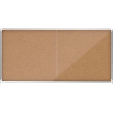 Nobo Schaukasten Premium Plus Innen Schiebetür 27xA4