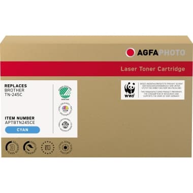 AgfaPhoto Toner wie Brother TN-245C cyan