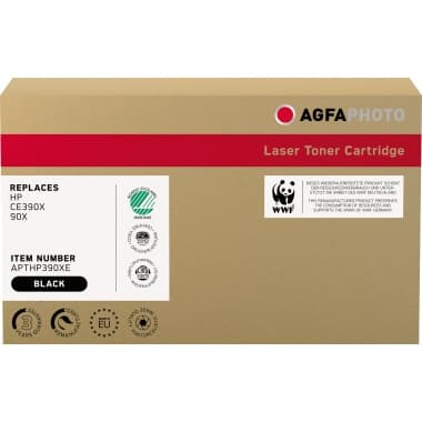 AgfaPhoto Toner wie HP CE390X 90X schwarz