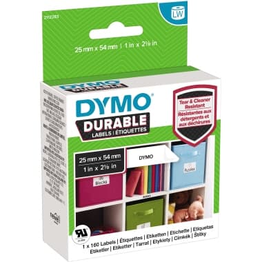 Dymo Etikett 25x54mm ws 160St.