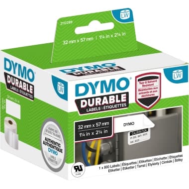 Dymo Etikett 57x32mm ws 800St.
