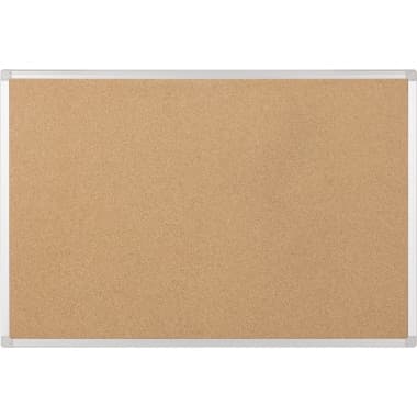 Bi-office Korktafel Earth 90x60cm Aluminiumrahmen