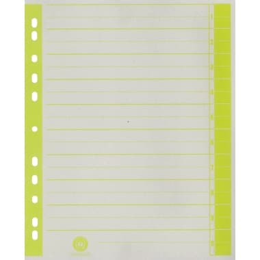Trennblatt RC Karton A4 ch/ge 100 St.