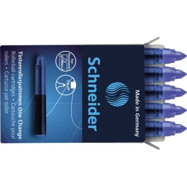 Schneider Tintenrollermine One Change 0,6mm bl 5 St.