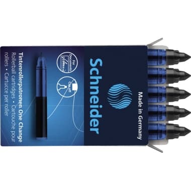 Schneider Tintenrollermine One Change 0,6mm sw 5 St.