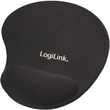 LogiLink Mauspad Gelauflage schwarz
