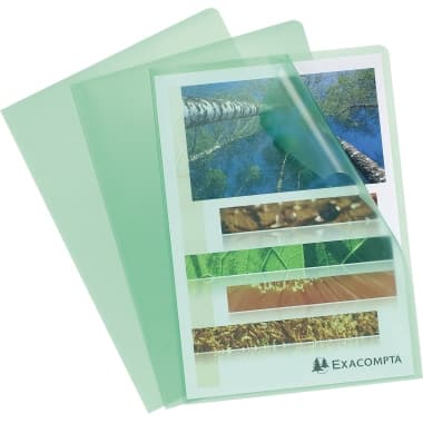 Exacompta Aktenhülle A4 PP gn 100 St./Pack.