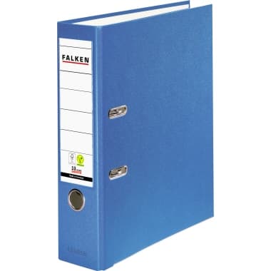 Falken Ordner S80 DIN A4 80mm PP aqua