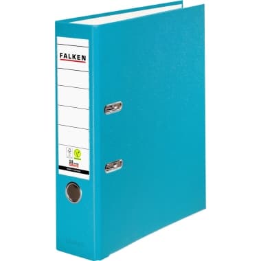 Falken Ordner S80 DIN A4 80mm PP türkis