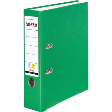 Falken Ordner S80 DIN A4 80mm PP hellgrün