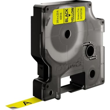 Dymo Schriftband-Kassette D1 9mmx7m sw auf ge