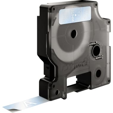 Dymo Schriftbandkassette D1 12mmx7m ws auf tr