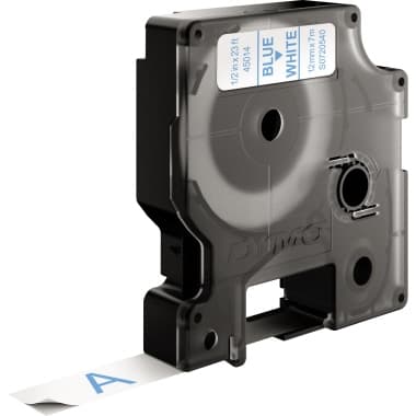 Dymo Schriftbandkassette D1 12mmx7m bl auf ws