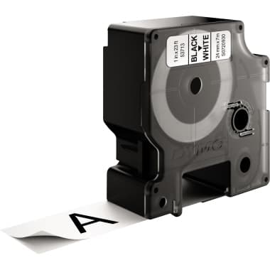 Dymo Schriftbandkassette D1 24mmx7m sw auf ws