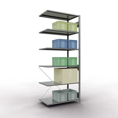 Schulte Regal MULTIplus150 2500x1000x600mm 6Böden vz