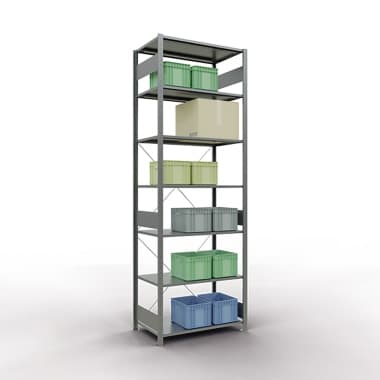 Schulte Regal MULTIplus150 3000x1000x600mm 7Böden vz