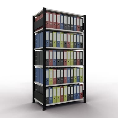 Schulte Regal MULTIplus150 2000x1000x600mm MA sw/l.gr