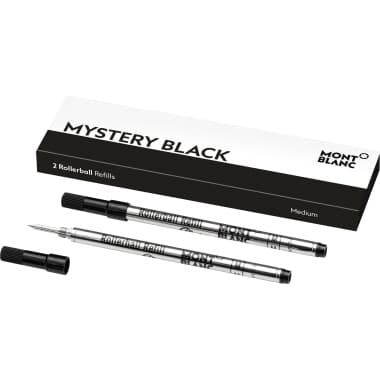 Montblanc Tintenrollermine mystery black M sw 2 St.