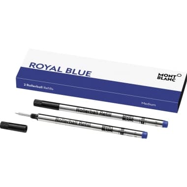 Montblanc Tintenrollermine royal blue M bl 2 St.