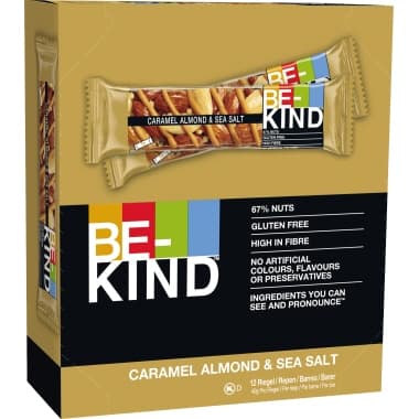 Be-kind Nussriegel CARAMEL ALMOND SEA SALT 40g 12 St.