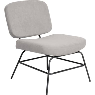 Paperflow Sessel CURVE grau