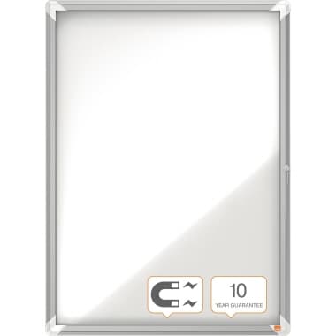 Nobo Schaukasten 75,2x100x 3,7cm innen 9 x DIN A4 ws/si