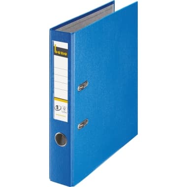 Bene Ordner DIN A4 52mm PP blau