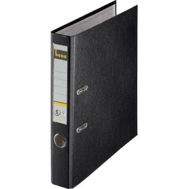 Bene Ordner DIN A4 52mm PP schwarz