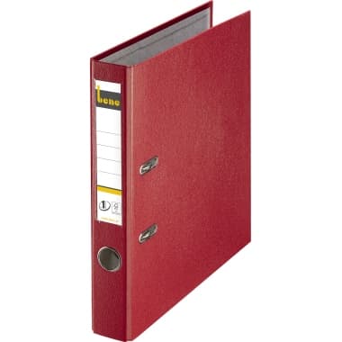 Bene Ordner DIN A4 52mm PP rot