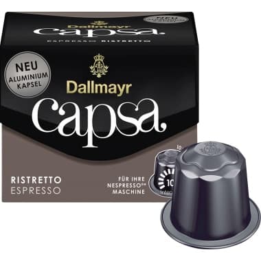 Dallmayr Kaffeekapsel capsa Ristretto 10St