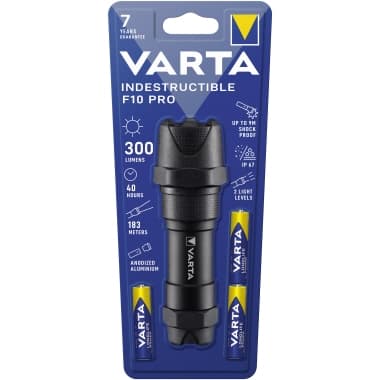 Varta Taschenlampe Indestructible F10 Pro LED