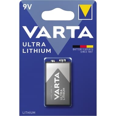 Varta Batterie E-Block 9V 1.200m Ah Lithium