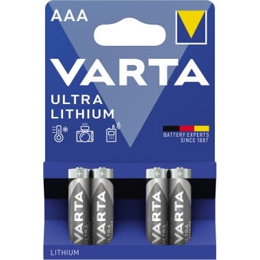 Varta Batterie AAA Micro 1,5V 4 St./Pack.