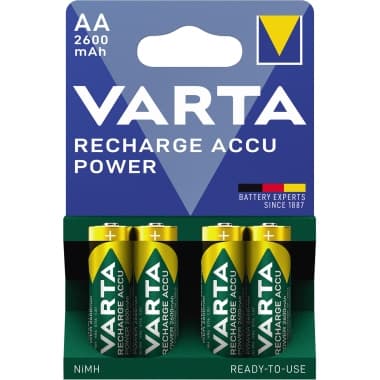 Varta Akku Ready2Use AA Mignon HR6 2.600mAh 4 St.