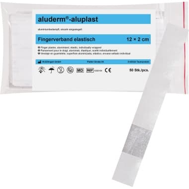 aluderm Fingerverband 12x2cm 50 St./Pack.